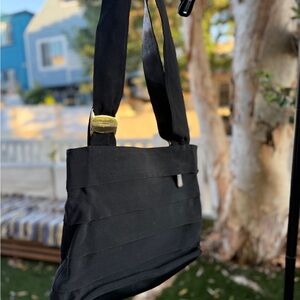 Patented Salvatore Ferragamo ribbon tote